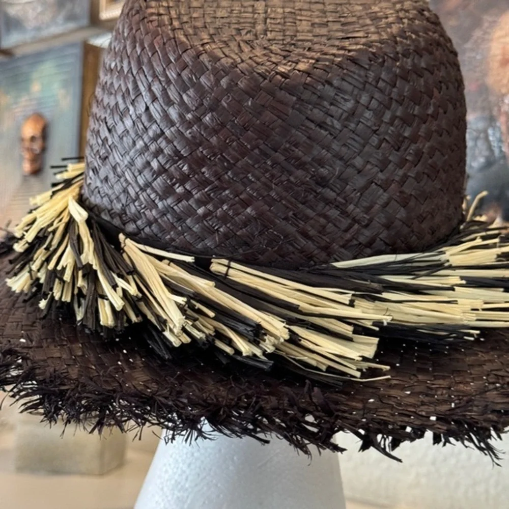 Echo Mangrove Fringe Fedora‎ Hat One Size